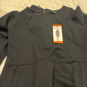 Xxl pinstripe ponte dress
